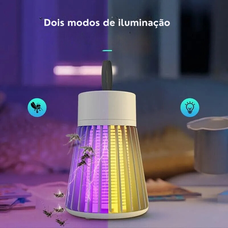 Luminária matador de mosquitos