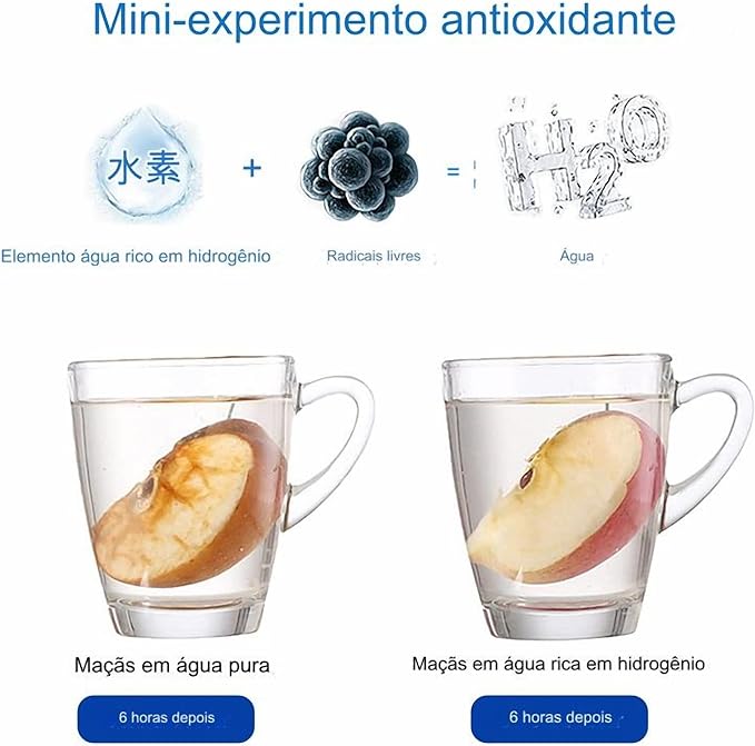 GARRAFA HIDRO VITAL - Enriquecedora de água potável
