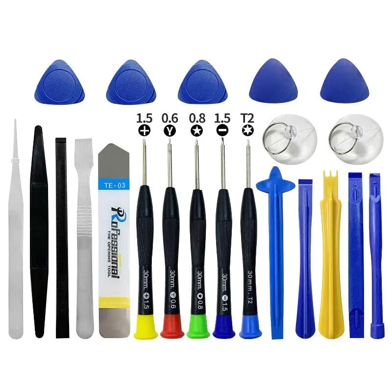 Ferramenta para reparos de  Celular, iPad, Laptop,22 em 1.
